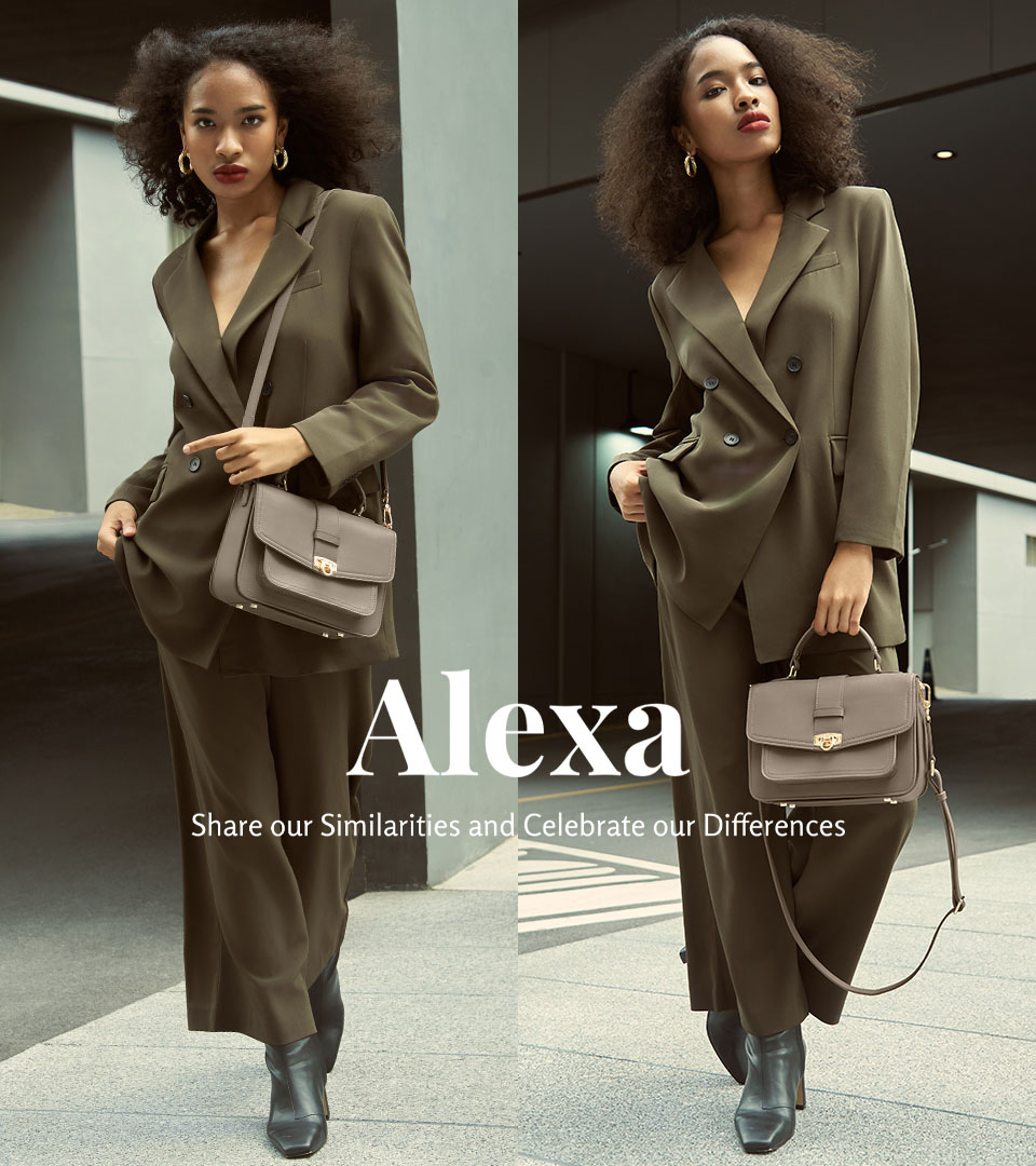 VERA Alexa Leather handbag