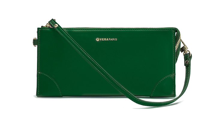VERA Best Millie Wallet in Emerald Green