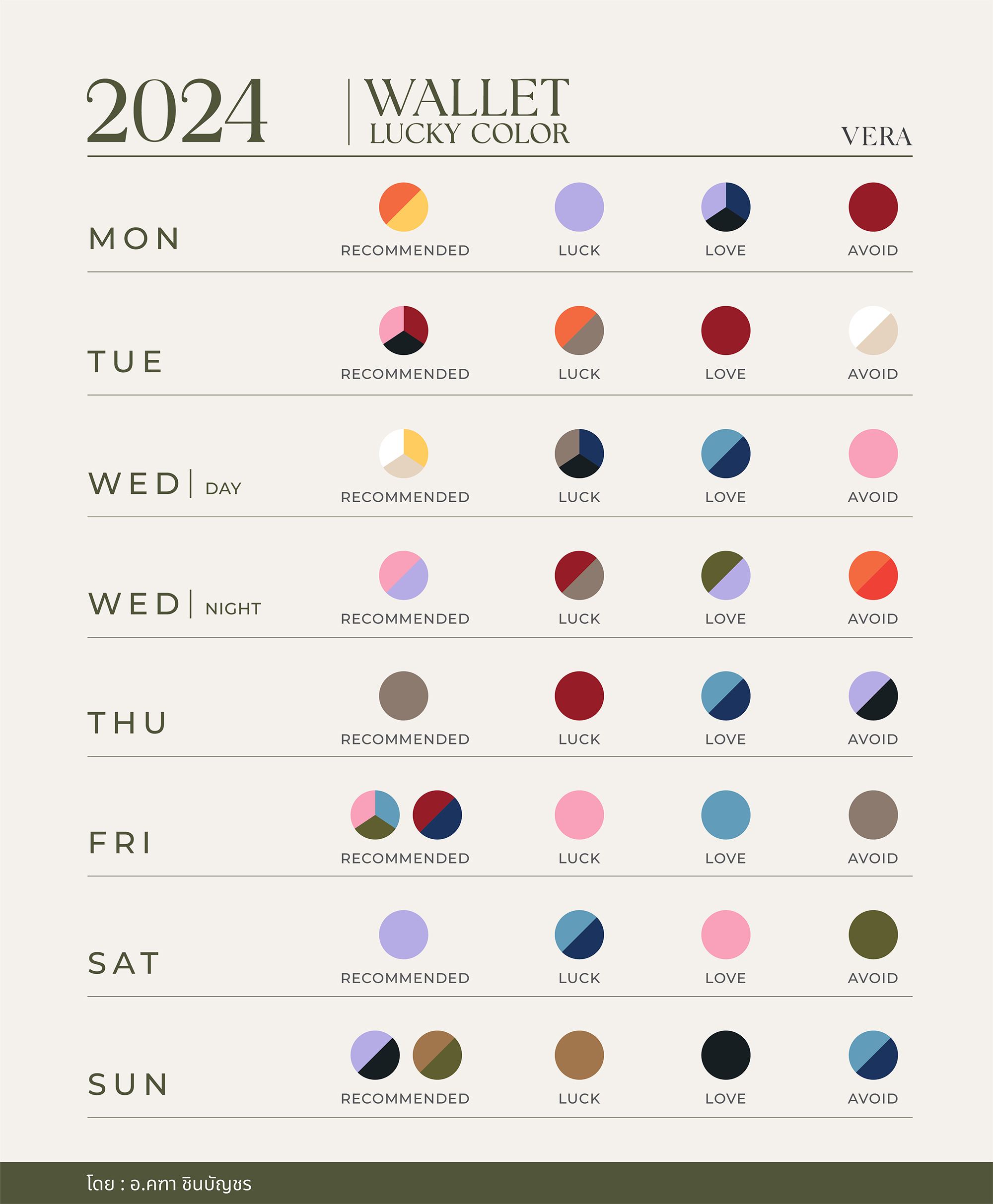 VERA CAVIAR Lucky Color