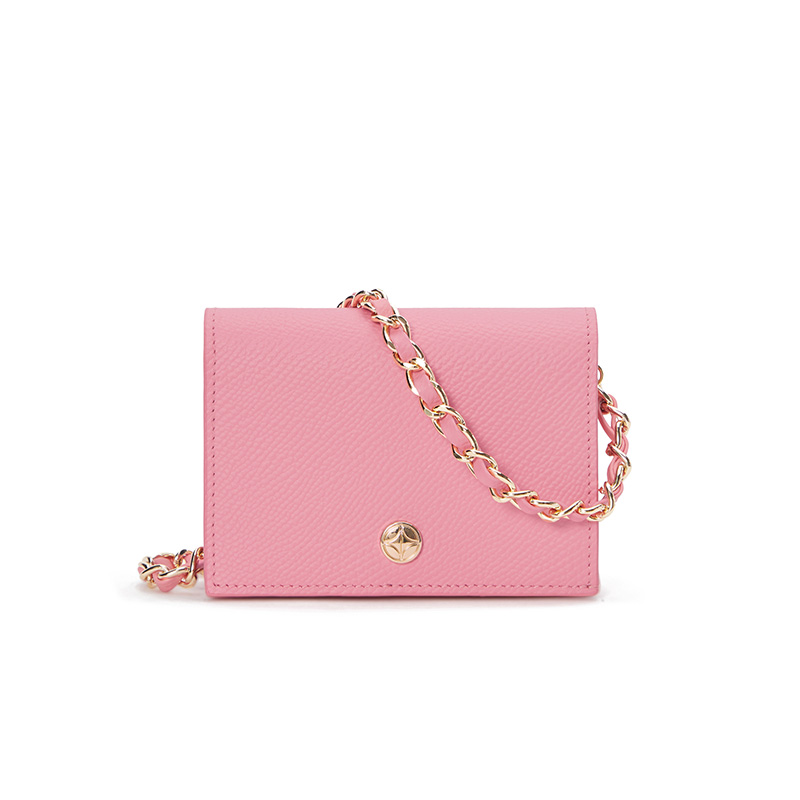 VERA Emily Flap Wallet in Creative Pink
