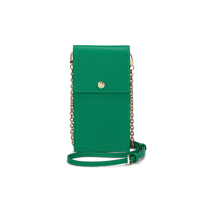VERA Emily Phone Pouch in Confident Green
