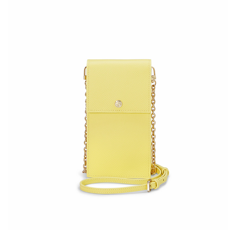 VERA Emily Phone Pouch in Happy Yellow