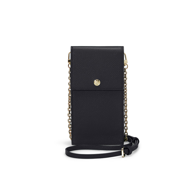 VERA Emily Phone Pouch in Powerful Black