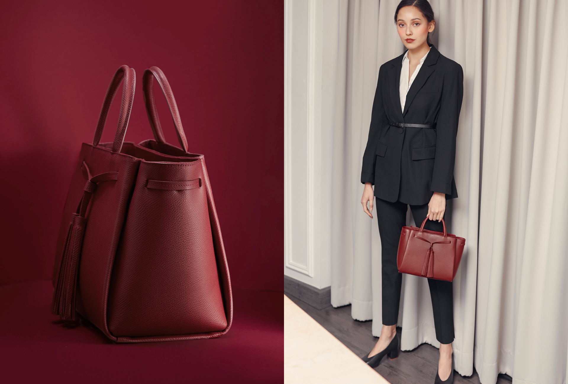 Esther - Box Pleats