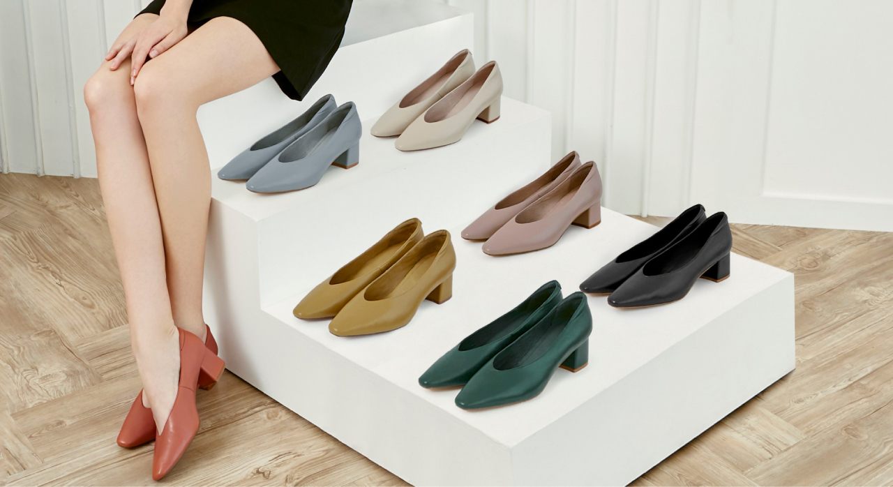 Her Heels in Every Color