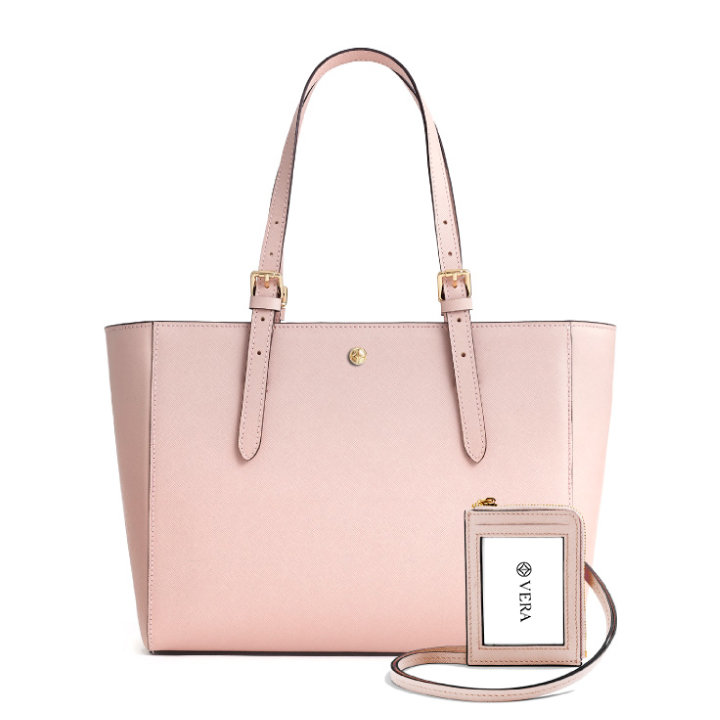 VERA The First Bag and Badge in Soft Pink