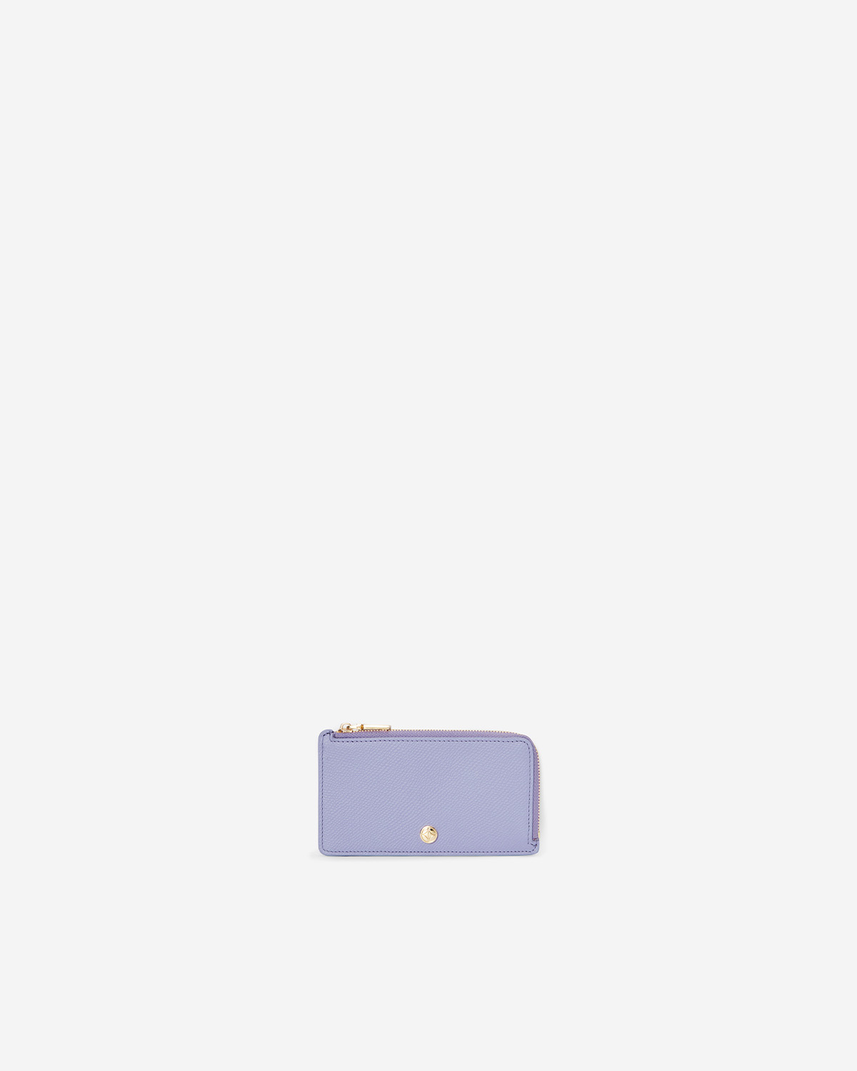 VERA Emily Long Card holder in Charming Purple กระเป๋าใส่บัตรหนังแท้ ทรงยาว พร้อมช่องซิบ สีม่วง