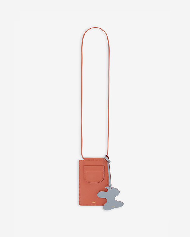 VERA Hero Charm in Blue Terracotta