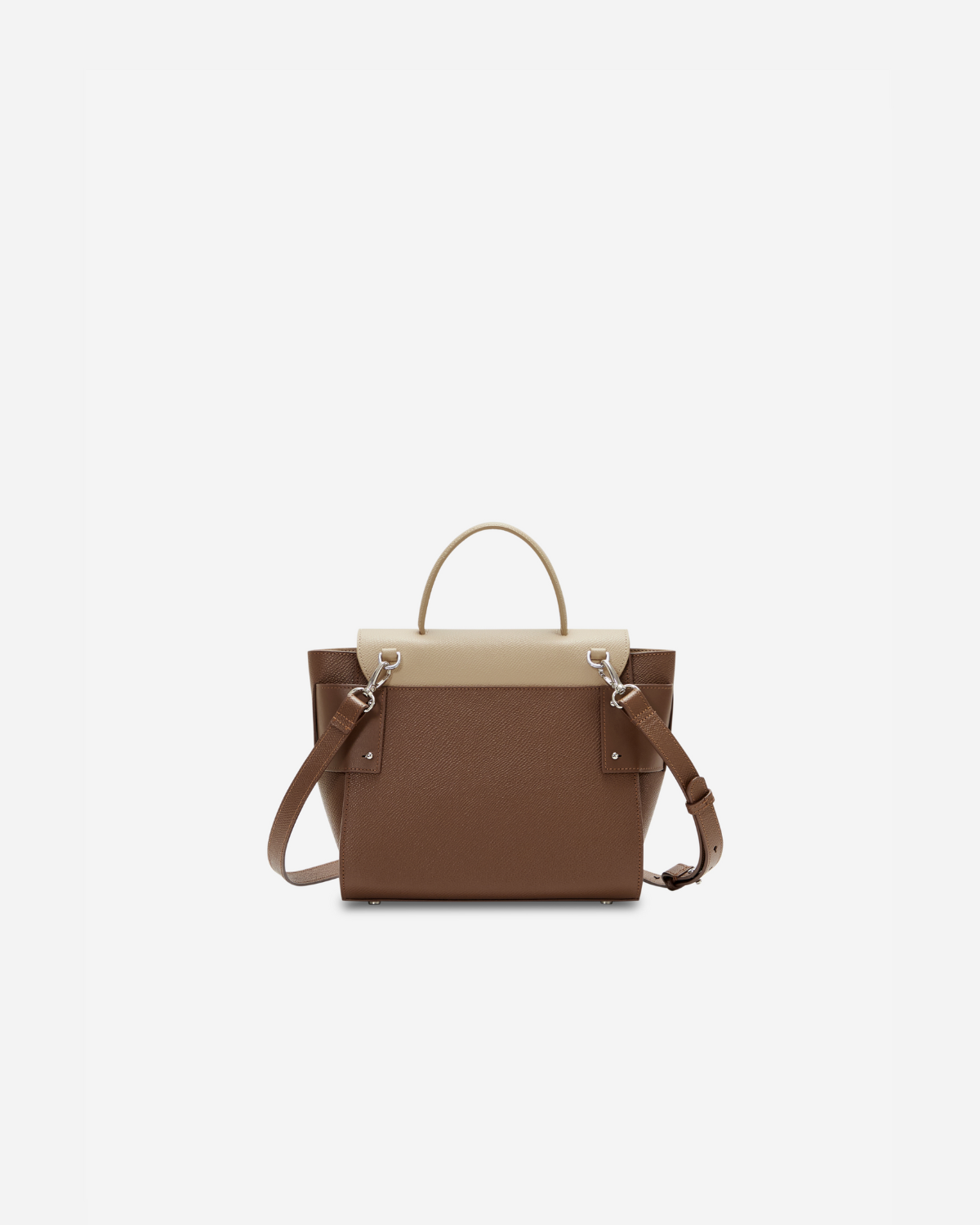 กระเป๋าถือหนังแท้ VERA Margo Leather Handbag, Size 20 สี Perfect Mocha Mousse