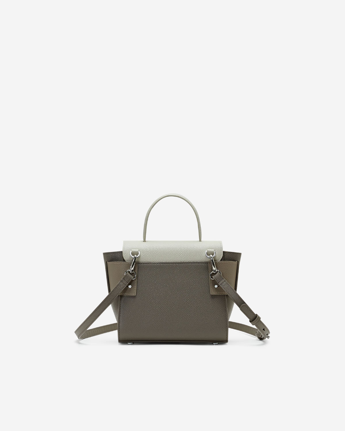 กระเป๋าถือหนังแท้ VERA Margo Leather Handbag, Size 20 สี Perfect Taupe
