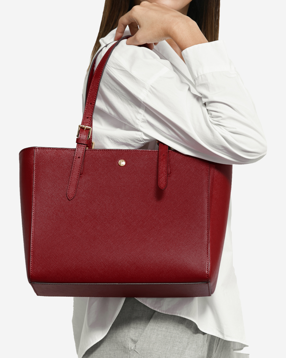 VERA The First Bag in Burgundy
